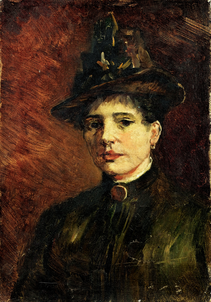  文森特·威廉·梵高  Vincent Willen Van Gogh —— 女人肖像 (7)